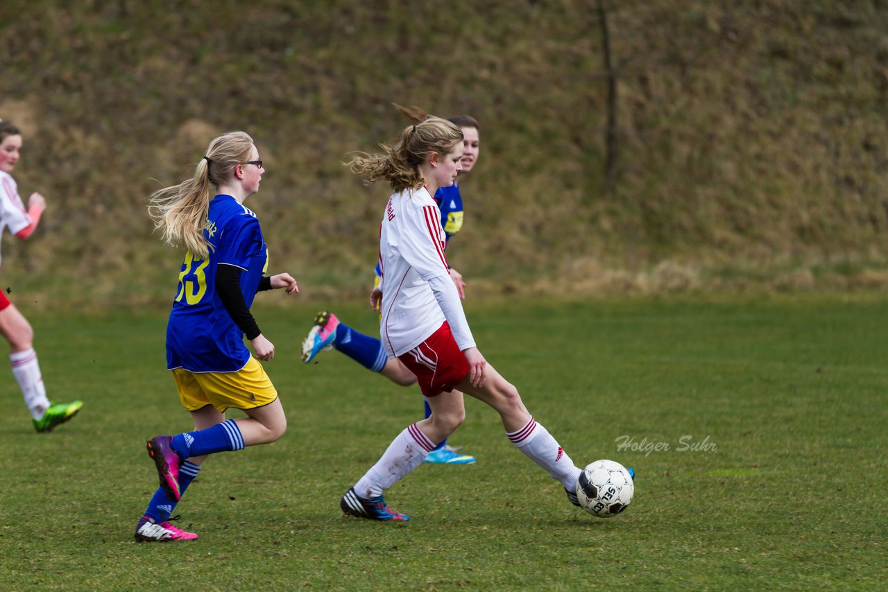 Bild 125 - B-Juniorinnen Tus Tensfeld - TSV Gnutz o.W. : Ergebnis: 1:3